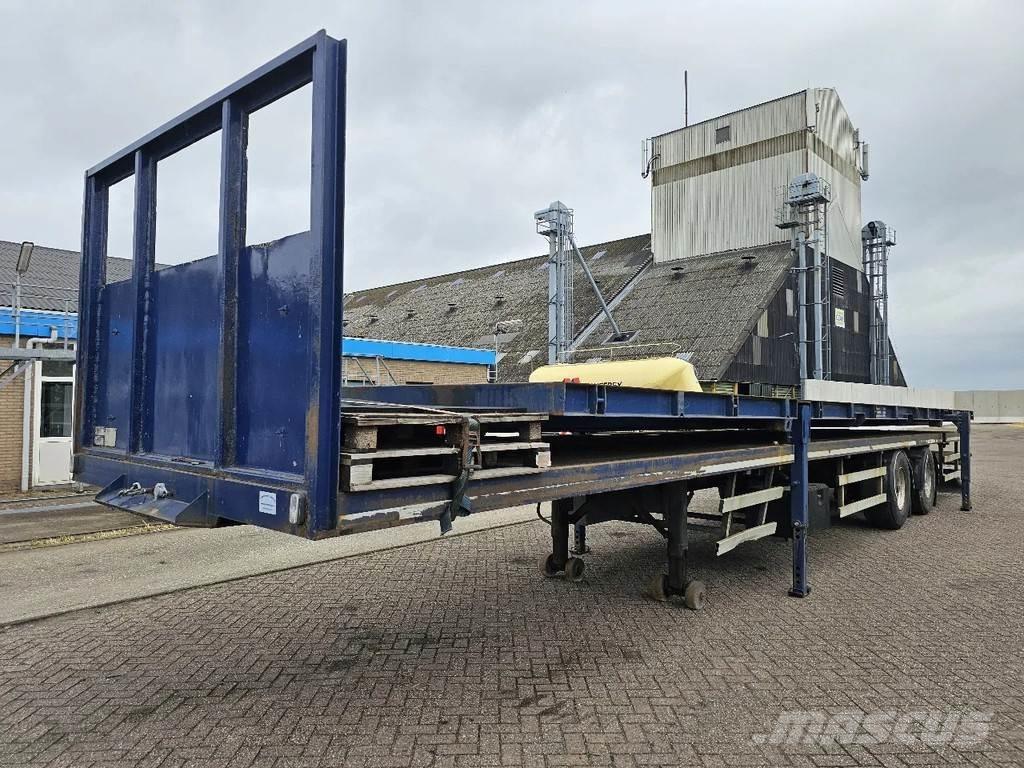  DECKERS Semi remorque plateau ridelle
