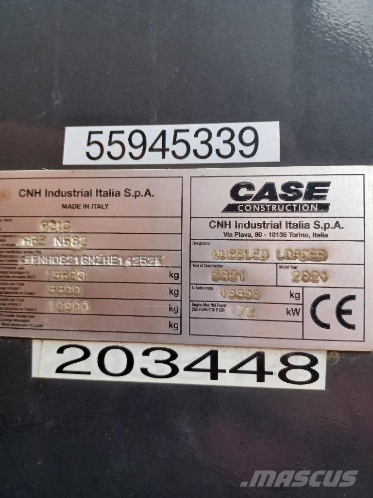 CASE 821G XR Chargeuse sur pneus