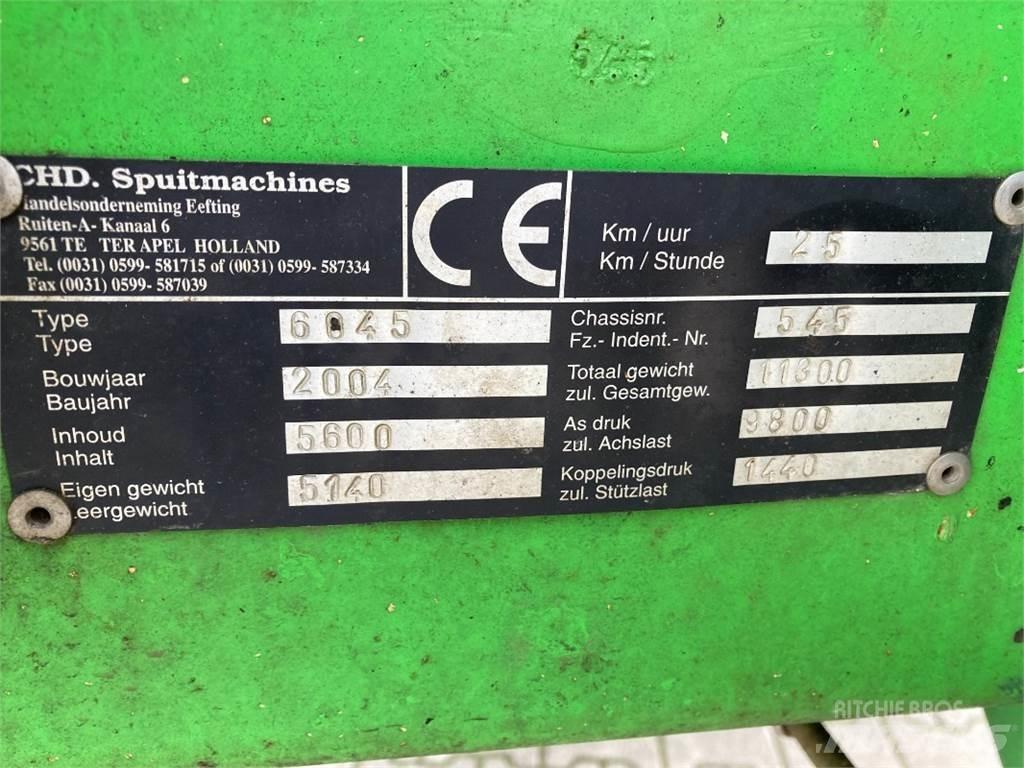 CHD 6045 Pulvérisateurs traînés