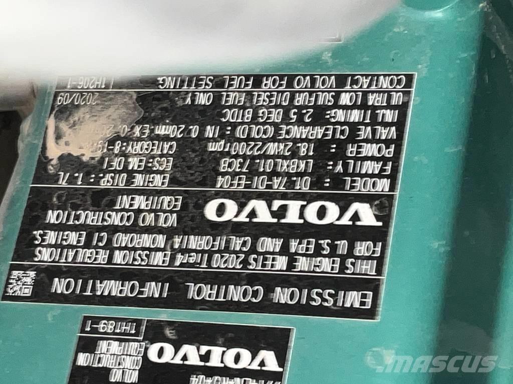 Volvo ECR 35 D Mini pelle < 7t