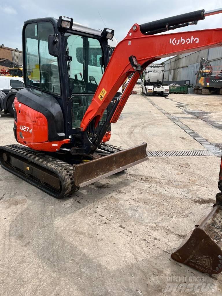 Kubota U 27-4 Mini pelle < 7t