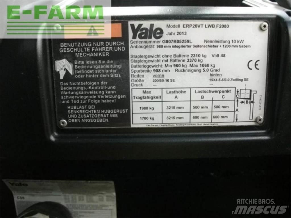 Yale erp 20 vt lwb Autres Chariots élévateurs