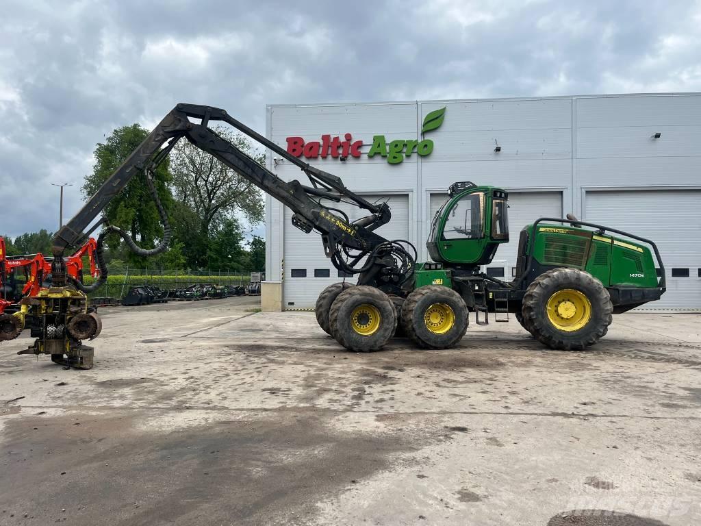 John Deere 1470E Abatteuse