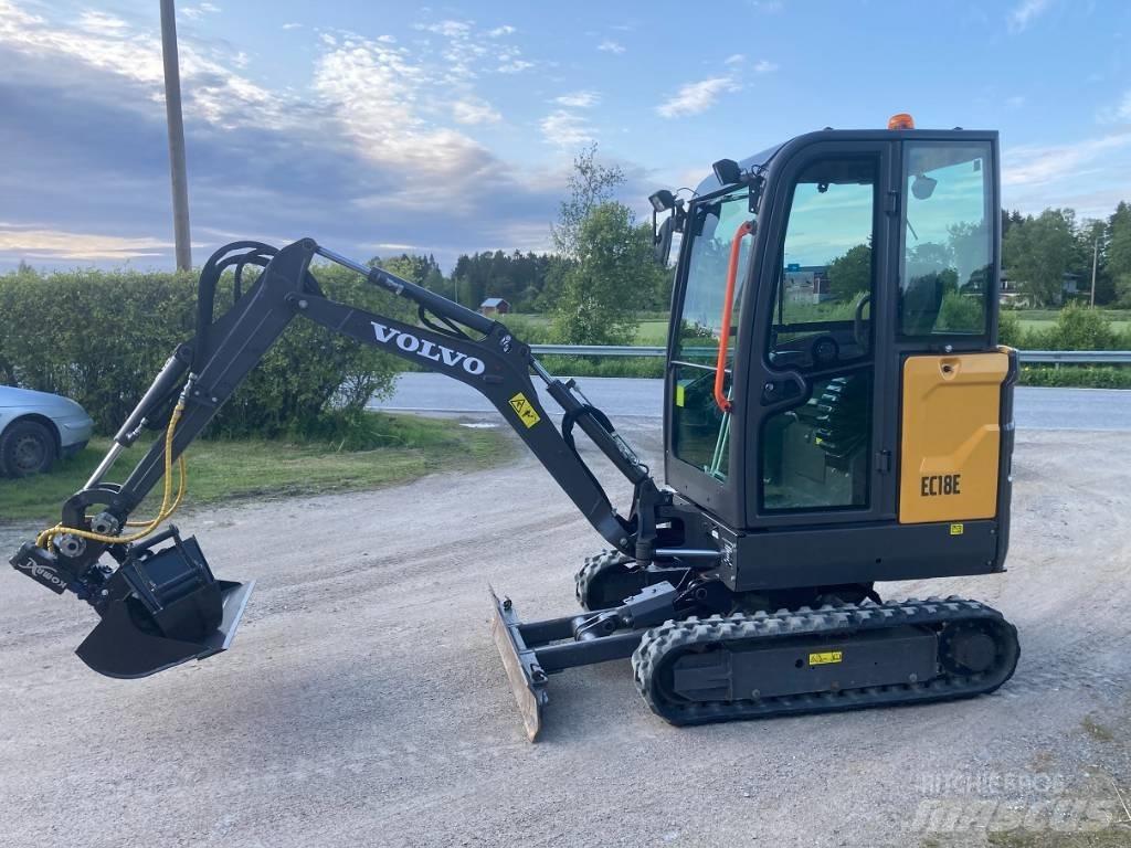 Volvo EC 18 E Mini pelle < 7t