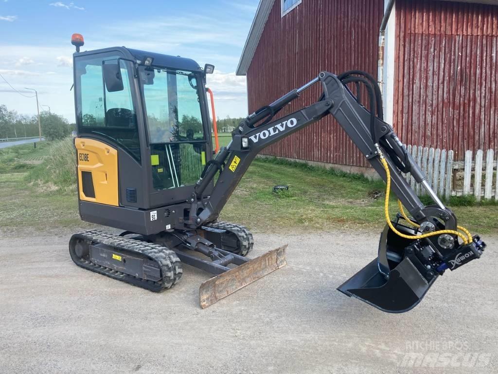 Volvo EC 18 E Mini pelle < 7t