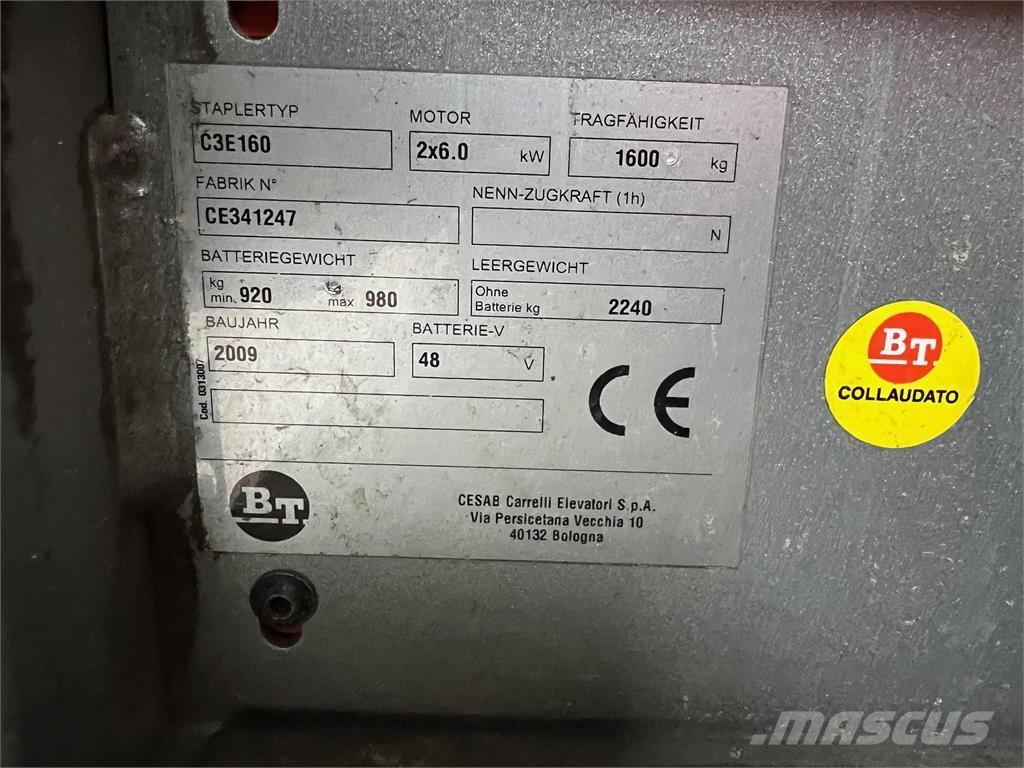 BT C3E160 Chariots élévateurs électriques