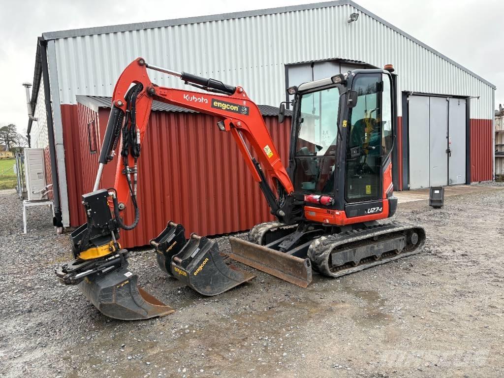 Kubota U27-4 Mini pelle < 7t