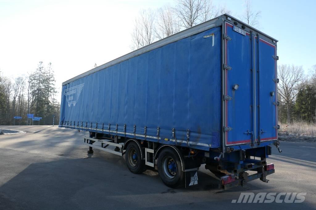 Montracon C2a Semi remorque à rideaux coulissants (PLSC)