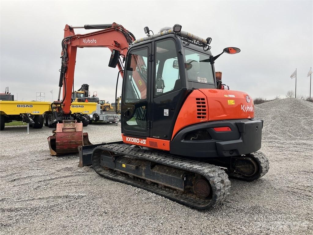 Kubota KX 080-4 Mini pelle 7t-12t
