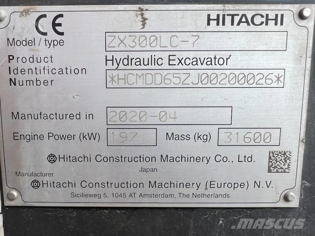 Hitachi ZX 300 LC-7 Pelle sur chenilles