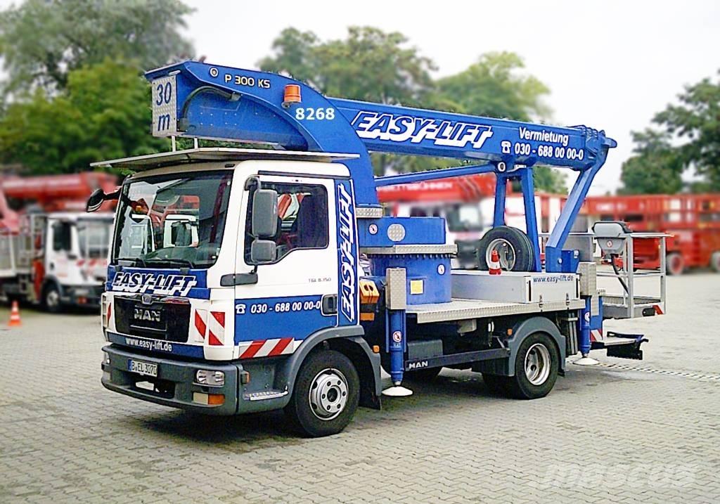 Palfinger P 300 KS Camion nacelle