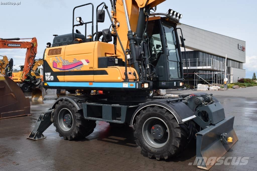 Hyundai HW 160 Pelle sur pneus