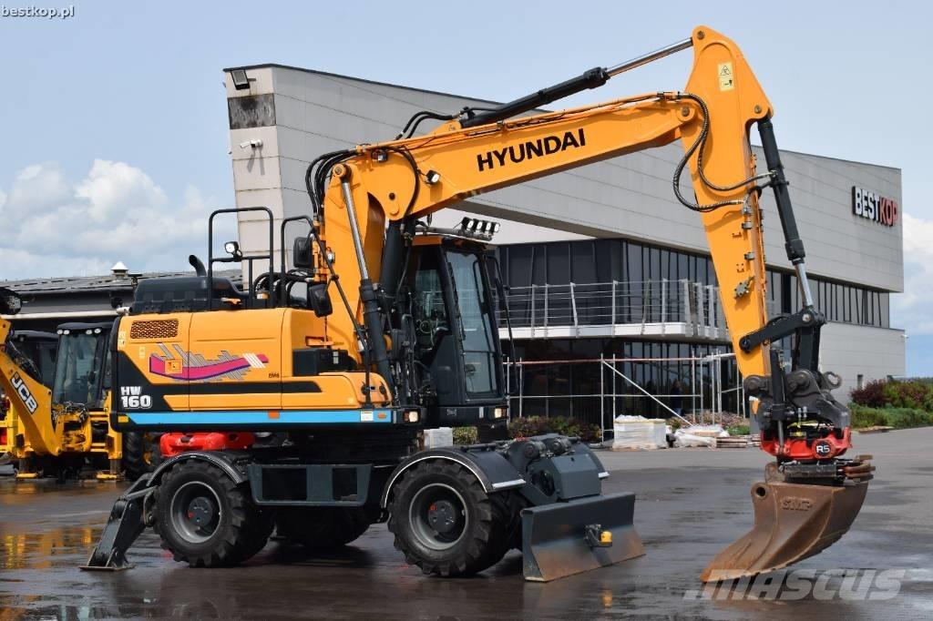 Hyundai HW 160 Pelle sur pneus