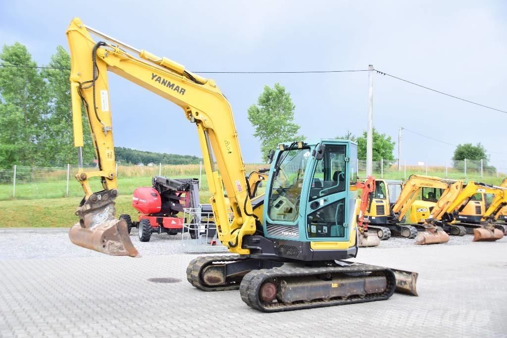 Yanmar Vio 80-1 Mini pelle 7t-12t