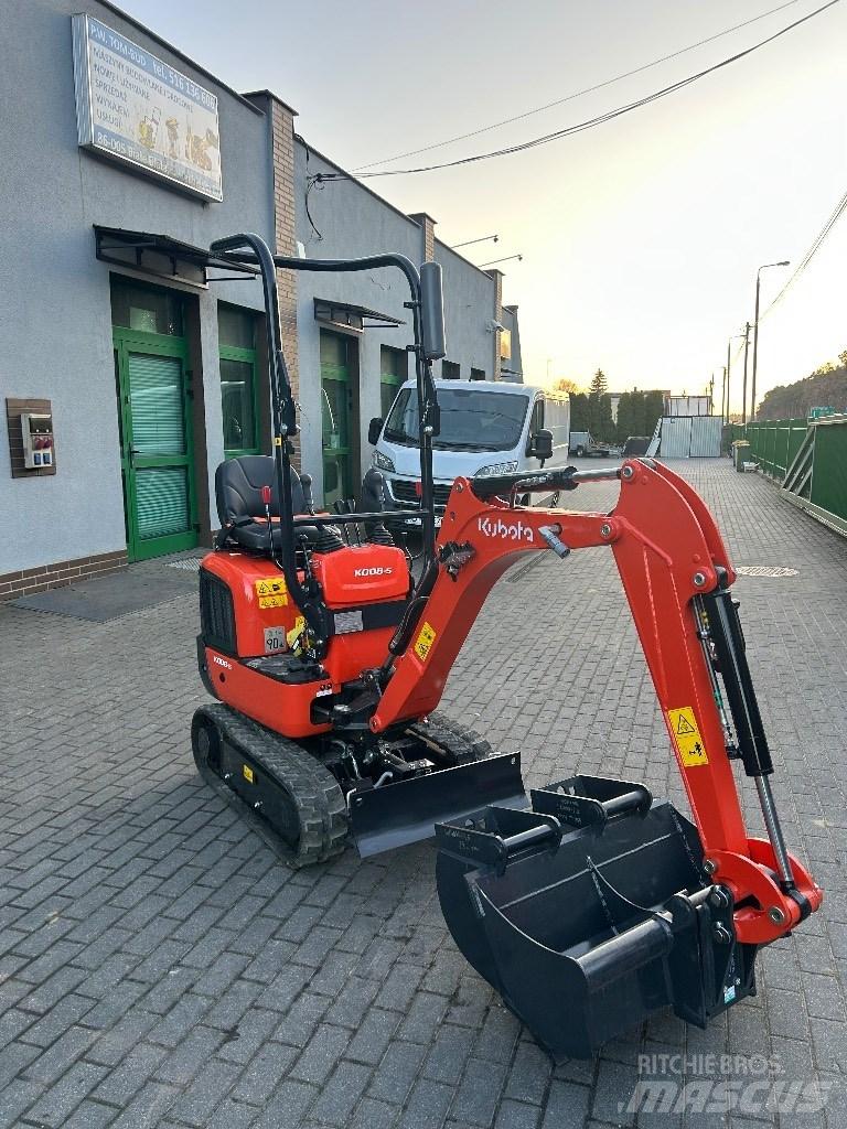 Kubota KX 008-5 Mini pelle < 7t