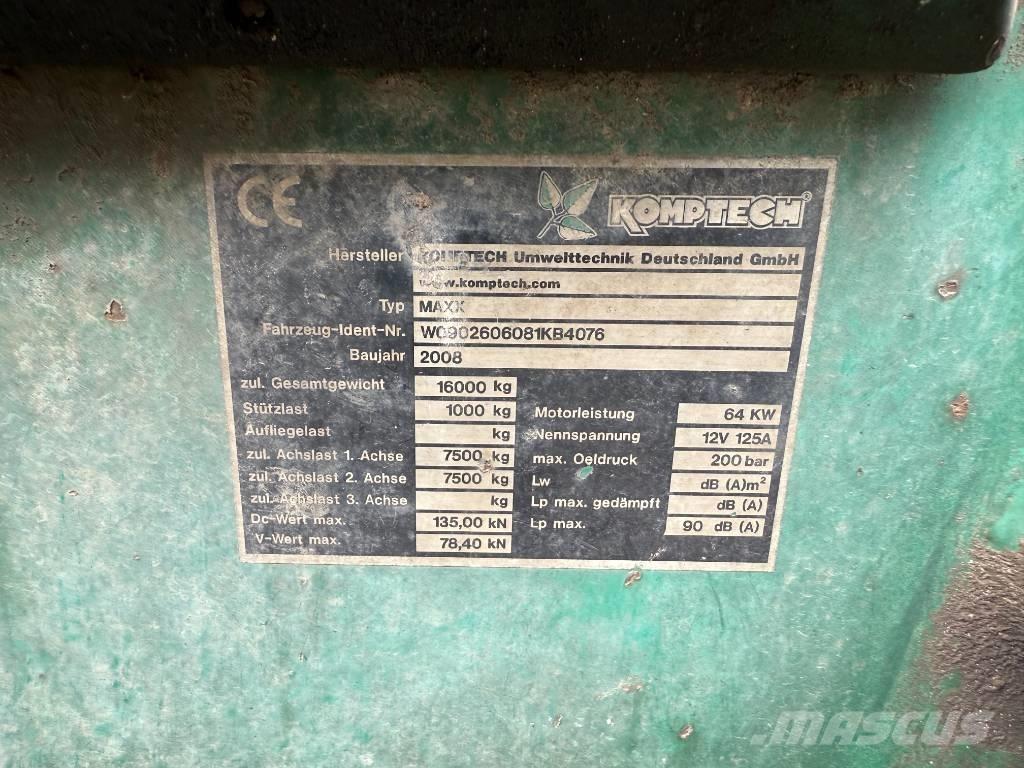 Komptech Maxx Cribles mobile