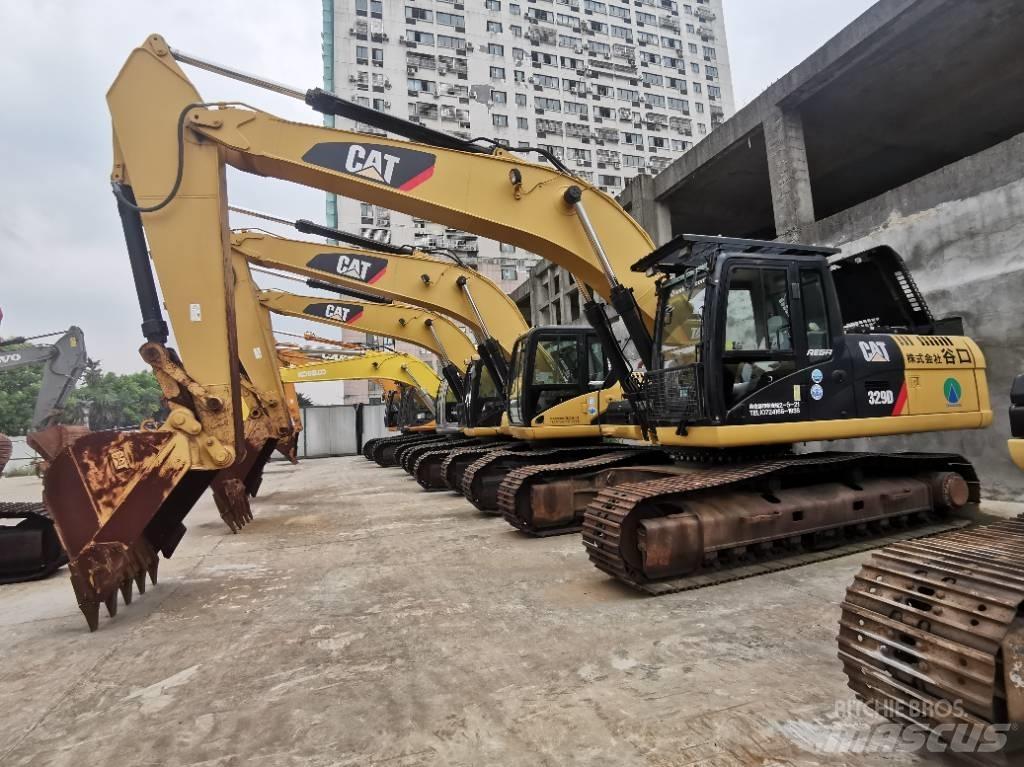 CAT 329 D Pelle sur chenilles