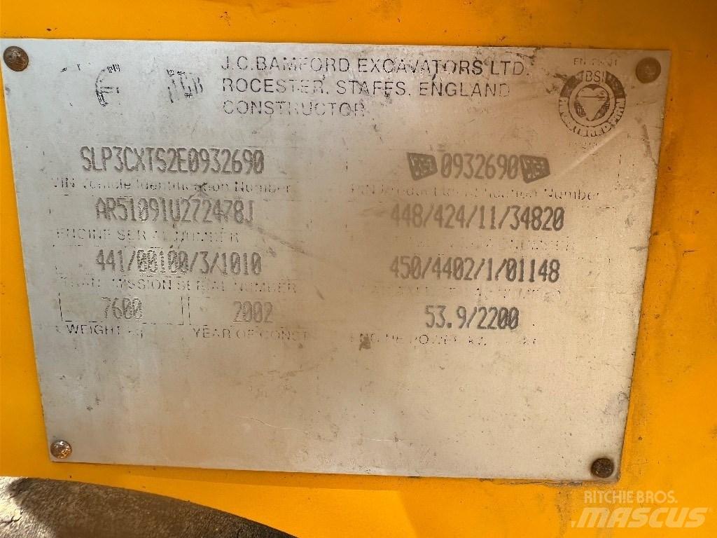 JCB 3 CX Tractopelle