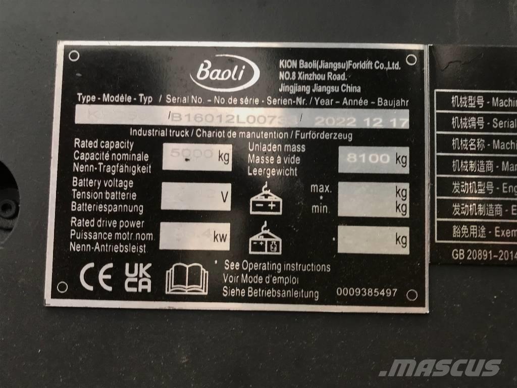 Baoli KBD 40 Chariots diesel