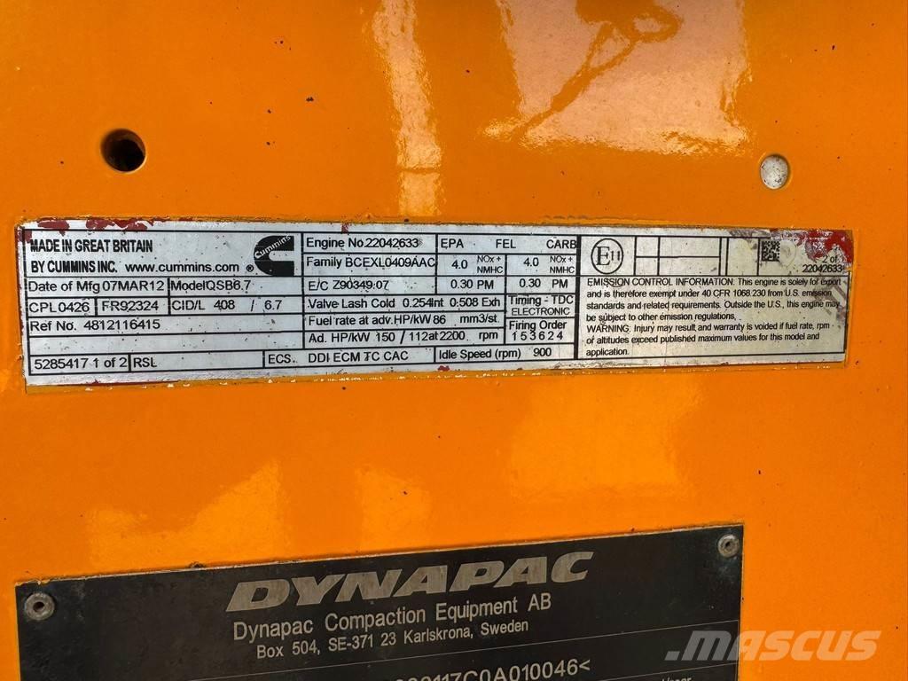 Dynapac CA362PD Rouleaux monocylindre