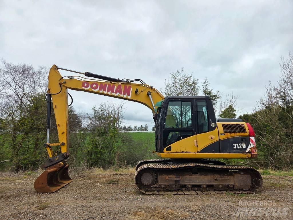 CAT 312 D Pelle sur chenilles