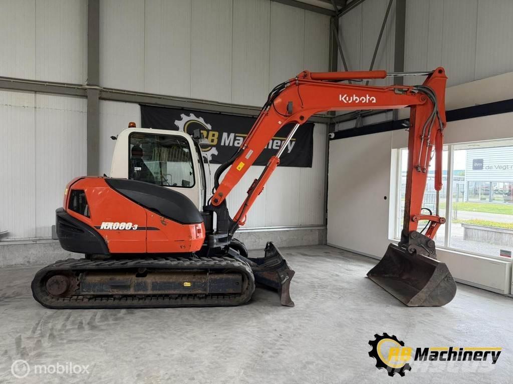 Kubota KX080-3 Mini pelle 7t-12t
