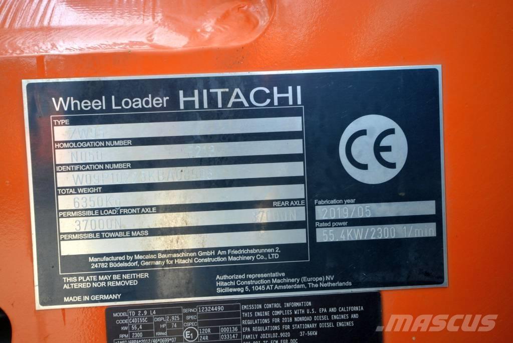 Hitachi ZW 95-6 C Chargeuse sur pneus
