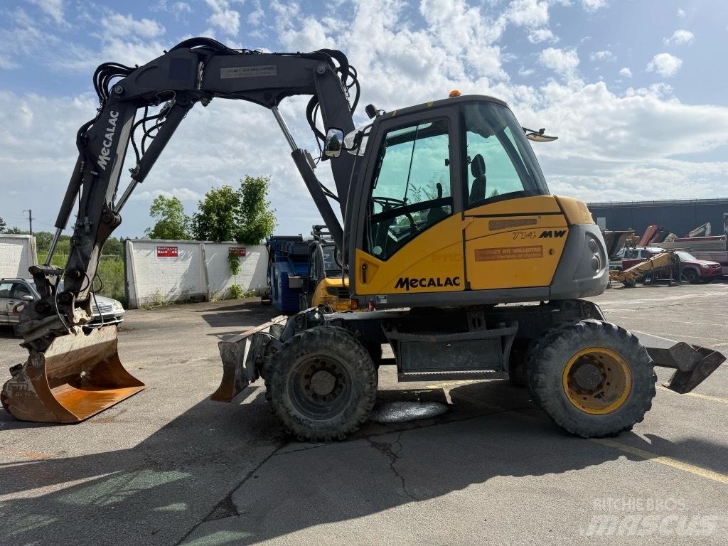 Mecalac 714 MW Pelle sur pneus