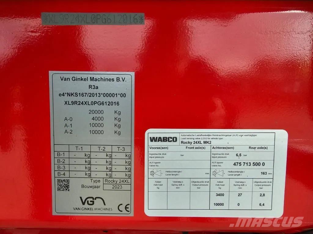 VGM Rocky 24 XL Mini tombereau