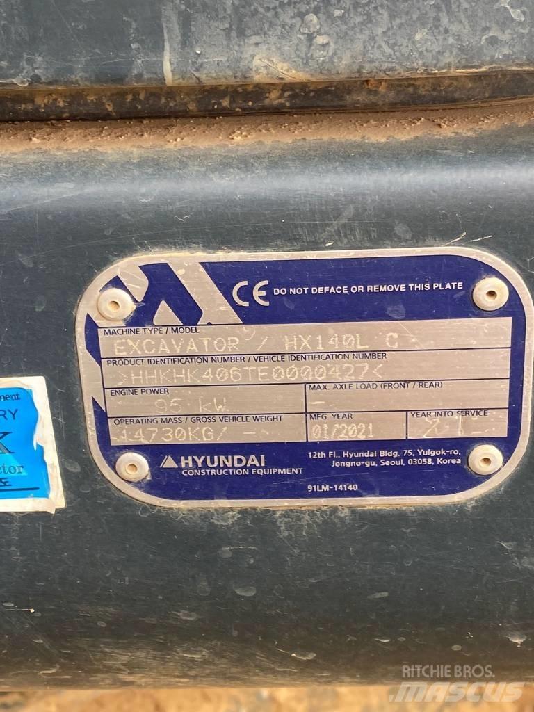 Hyundai HX140LC Pelle sur chenilles