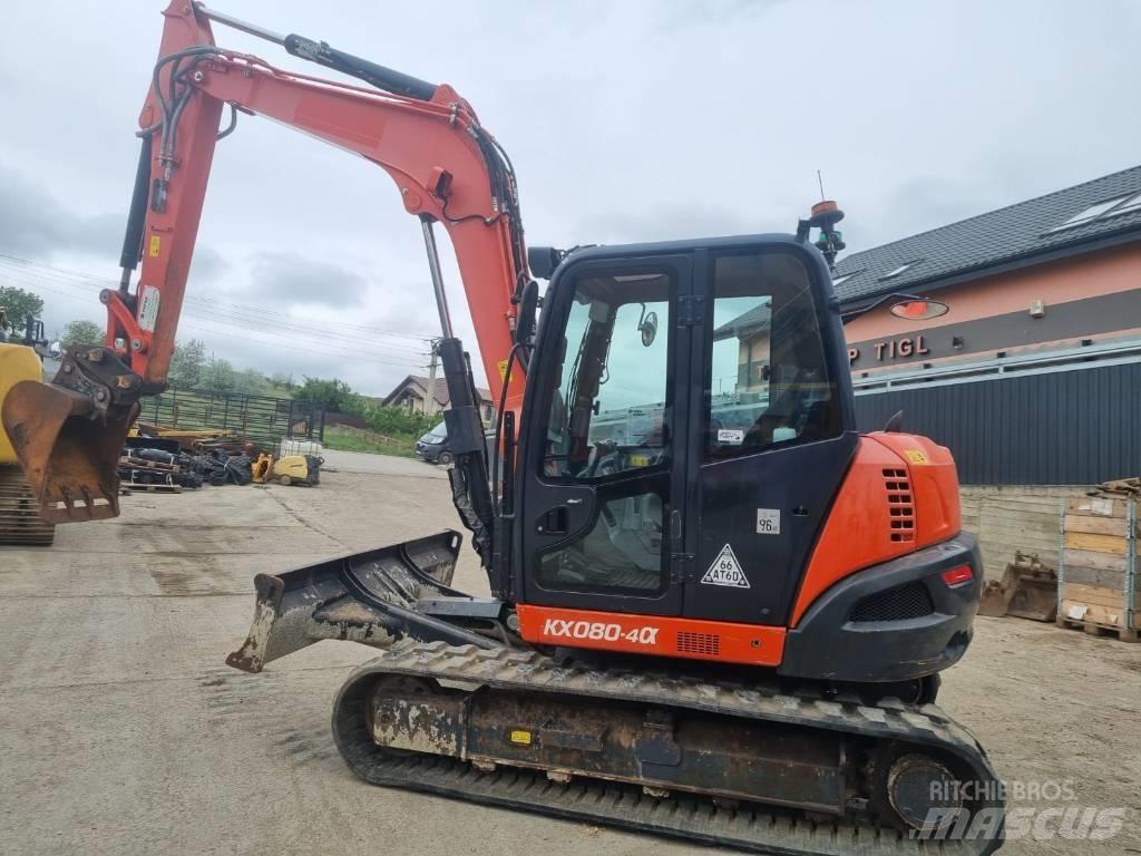 Kubota Kx 080-4 Mini pelle 7t-12t