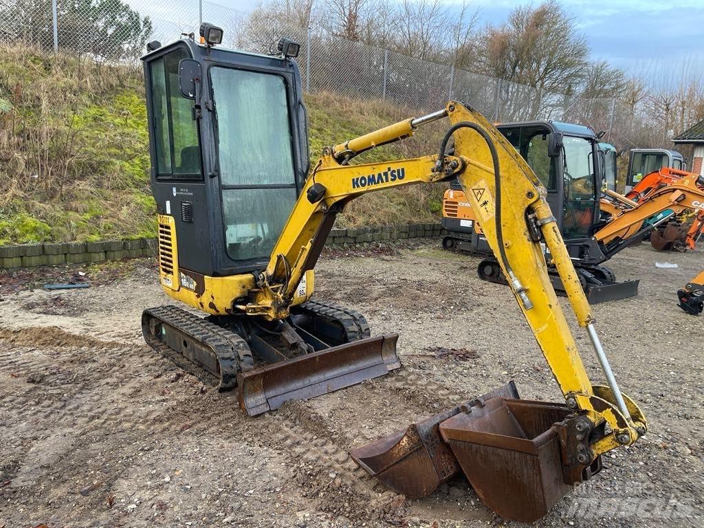 Komatsu PC 16 R-3HS Mini pelle < 7t