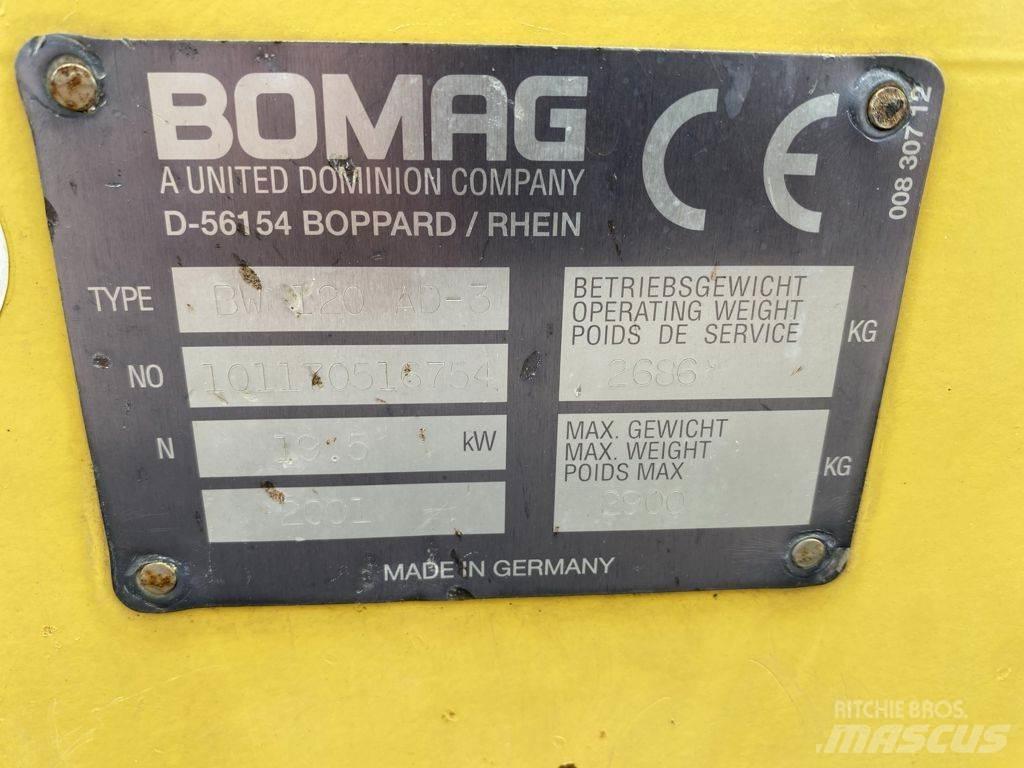 Bomag BW 120 AD Plaque vibrante