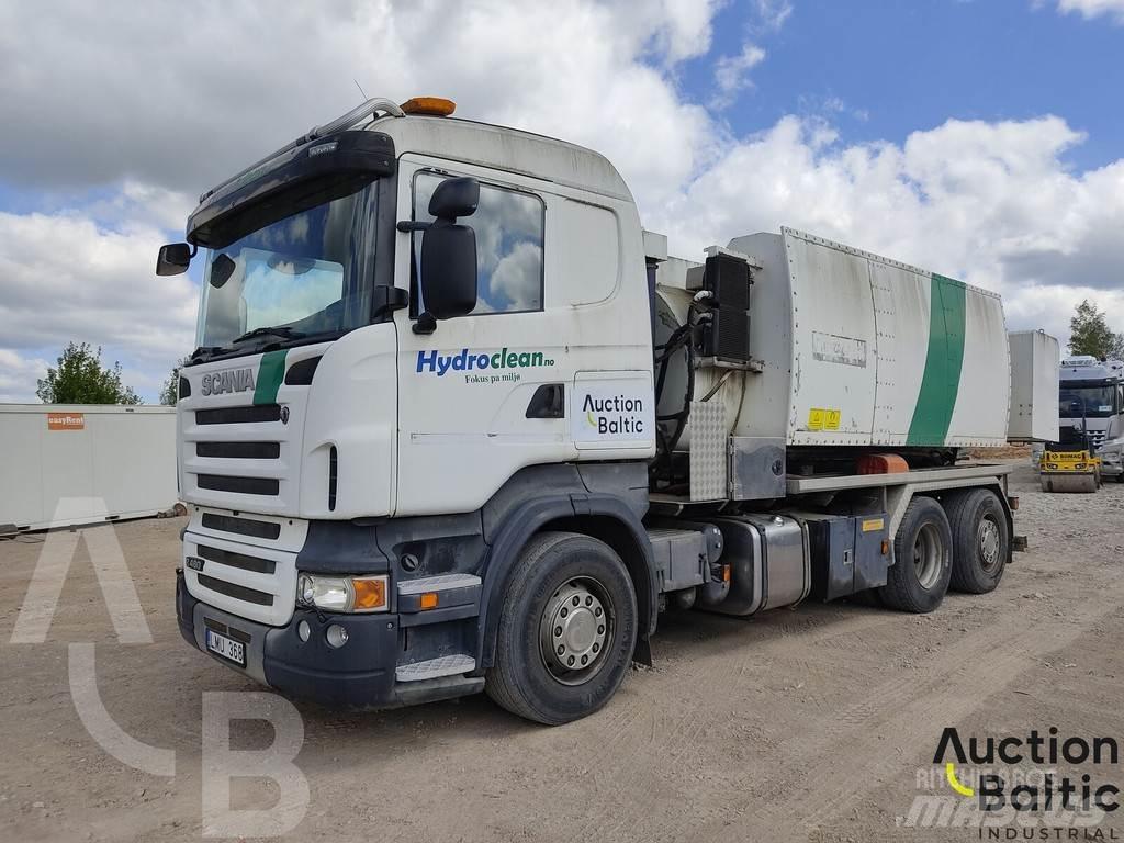 Scania R 480 Camion aspirateur, Hydrocureur