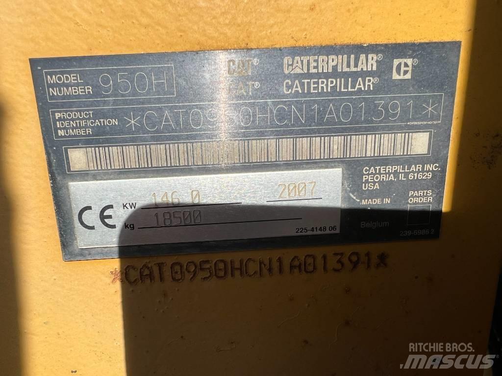 CAT 950 H Chargeuse sur pneus