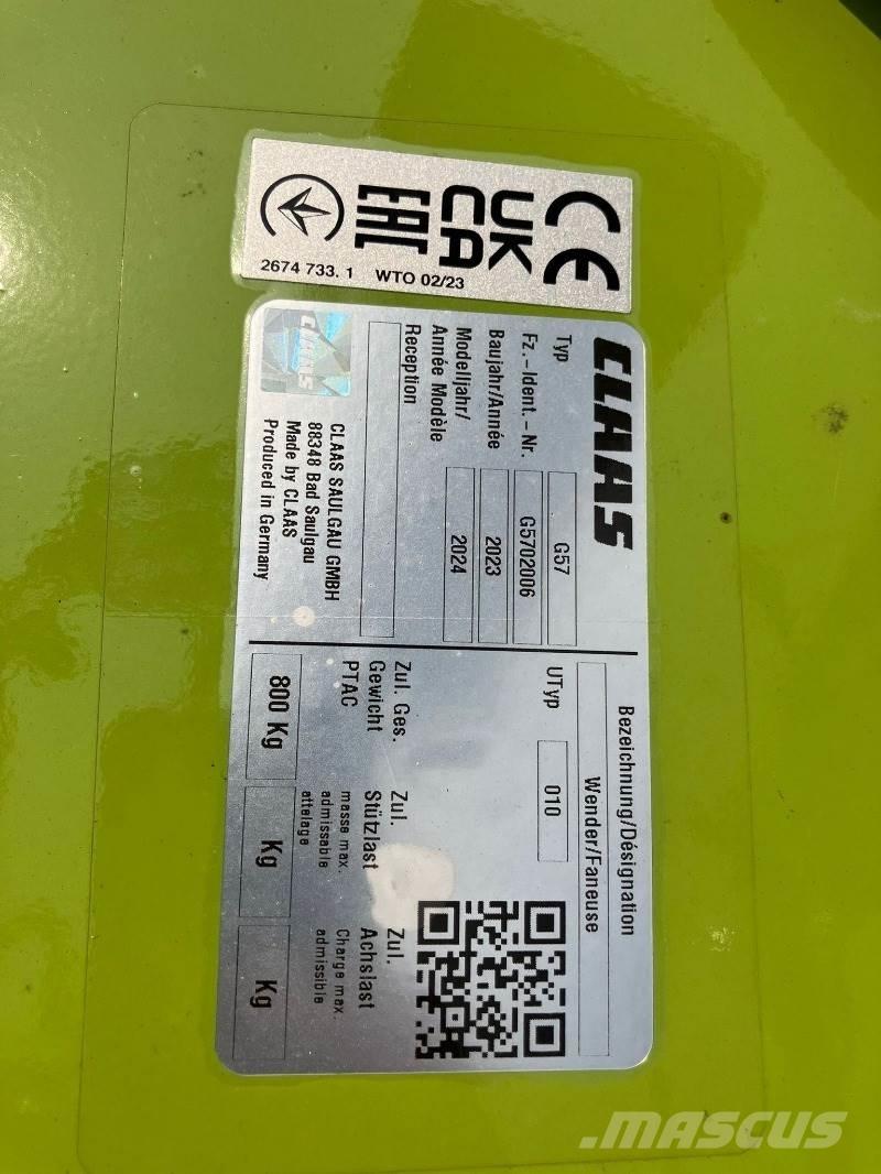 CLAAS Volto 65 Rateau faneur