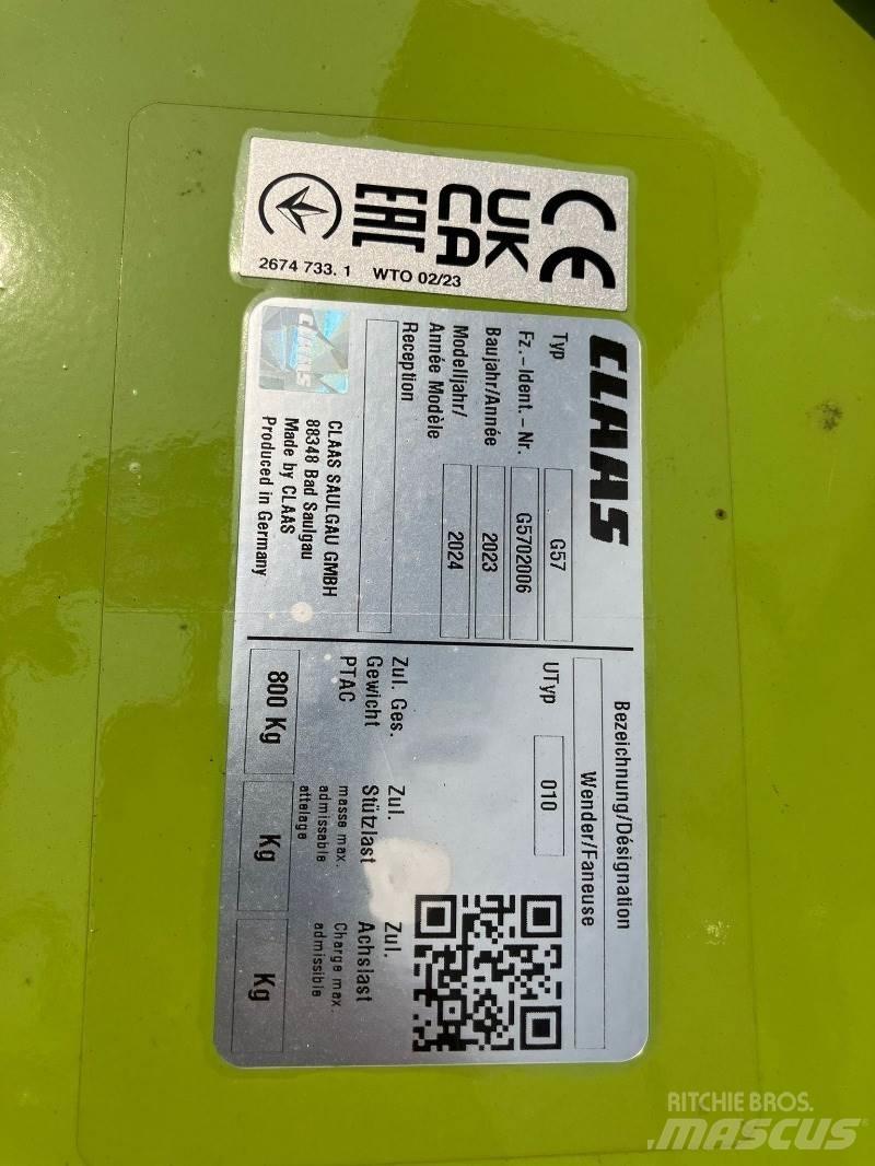 CLAAS Volto 65 Rateau faneur