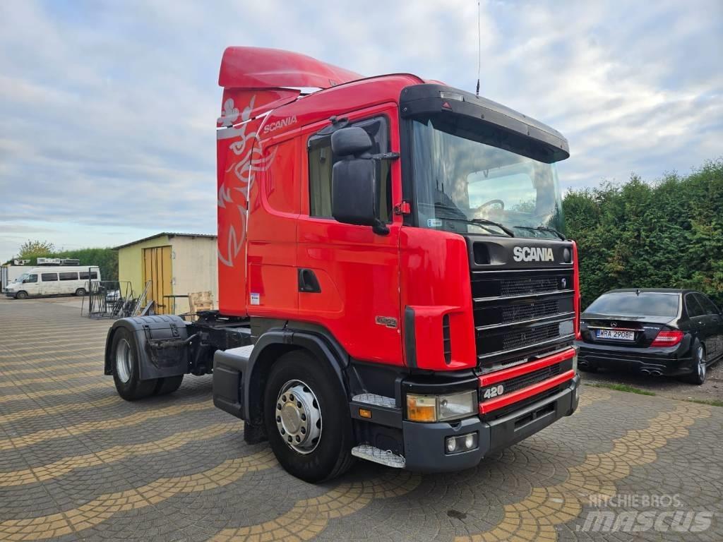 Scania 124 L 420 Tracteur routier