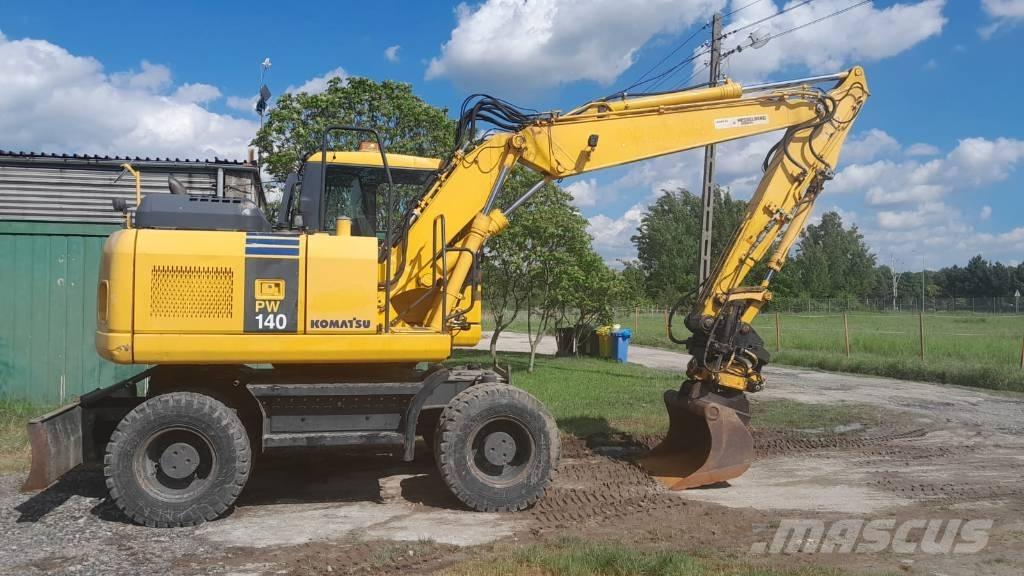 Komatsu PW 140-7 Pelle sur pneus