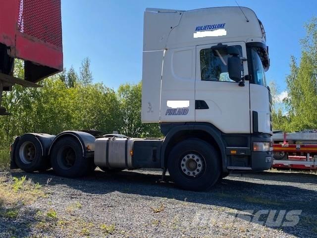 Scania R 164, 6x2 Tracteur routier