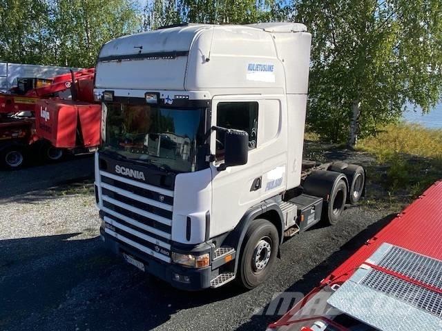 Scania R 164, 6x2 Tracteur routier