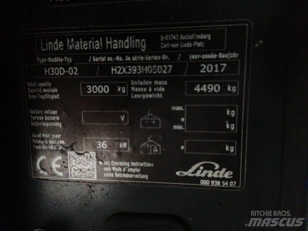 Linde H30D-02 Chariots diesel