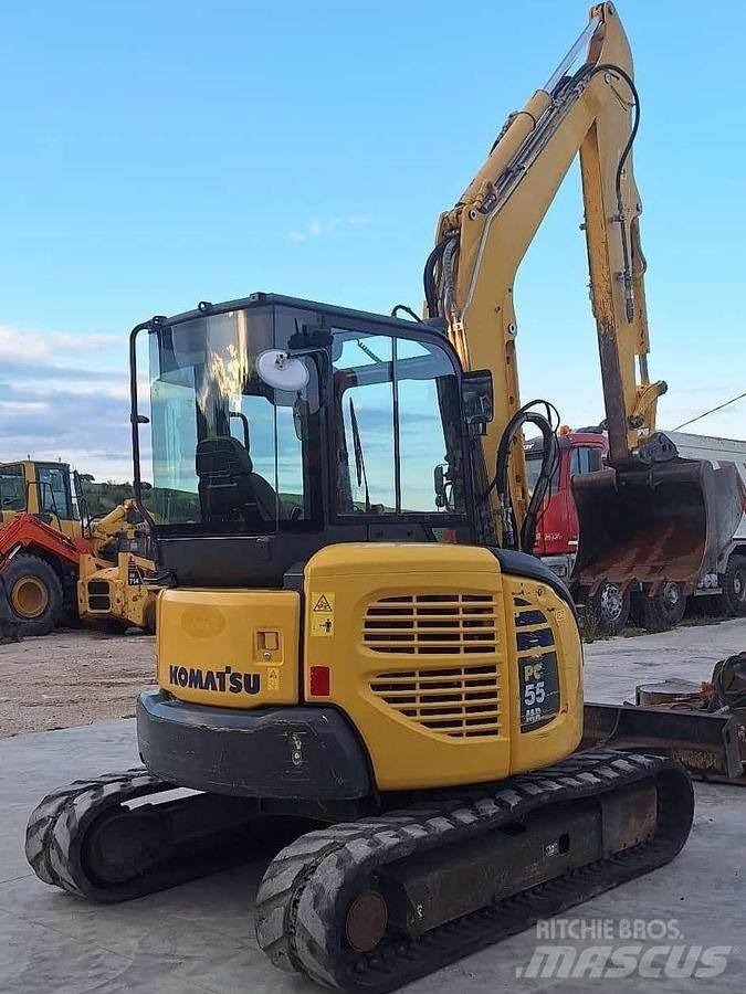 Komatsu PC55 Mini pelle < 7t