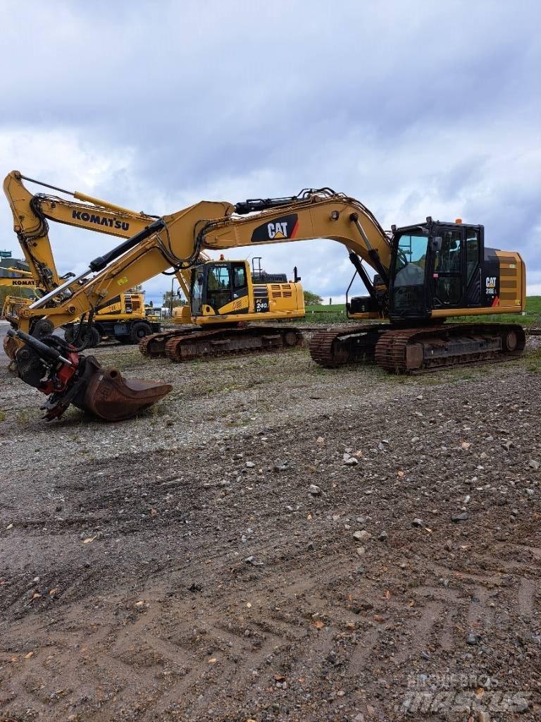 CAT 318 E L Pelle sur chenilles