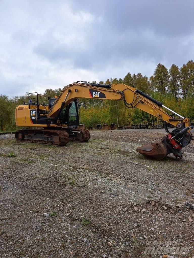 CAT 318 E L Pelle sur chenilles
