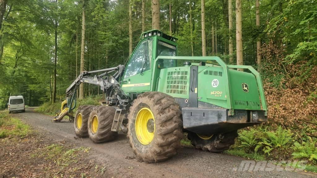 John Deere 1470 D Abatteuse