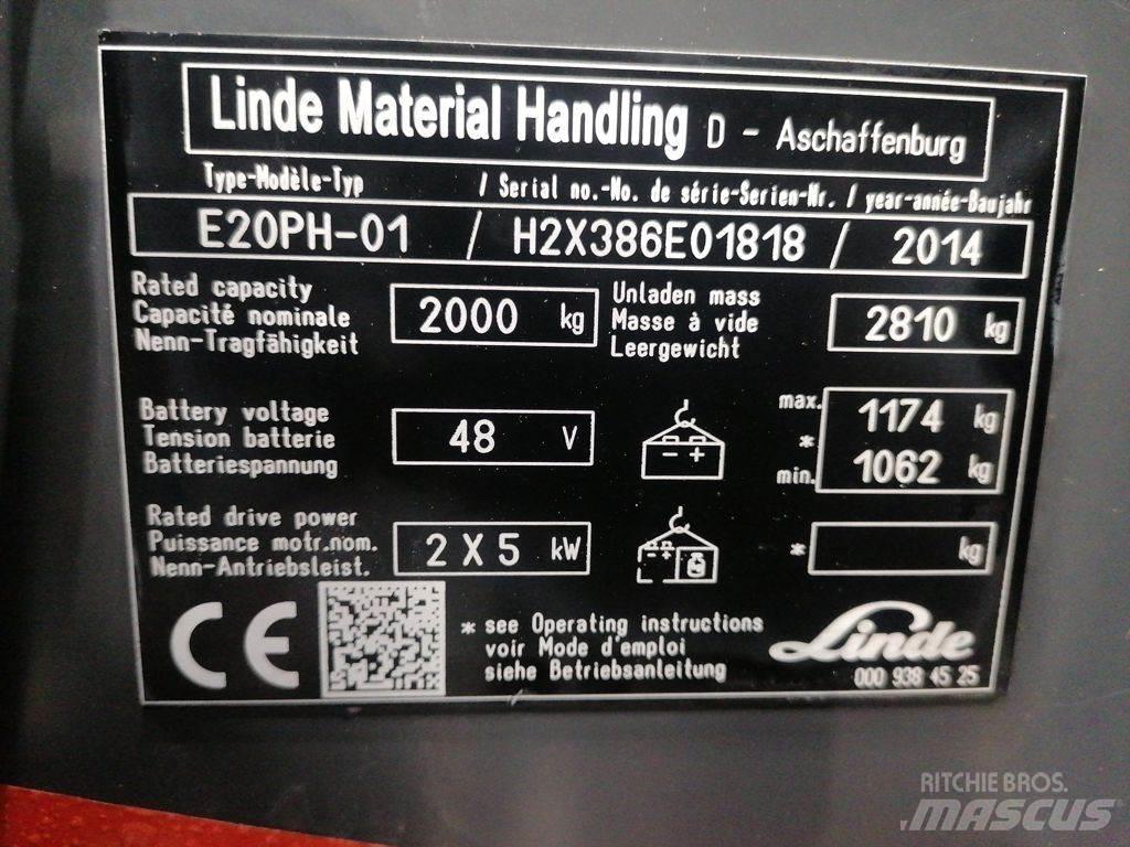Linde E20PH-01 Chariots élévateurs électriques