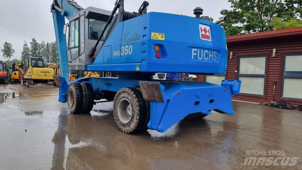 Terex Fuchs MHL 350 Pelle à déchets