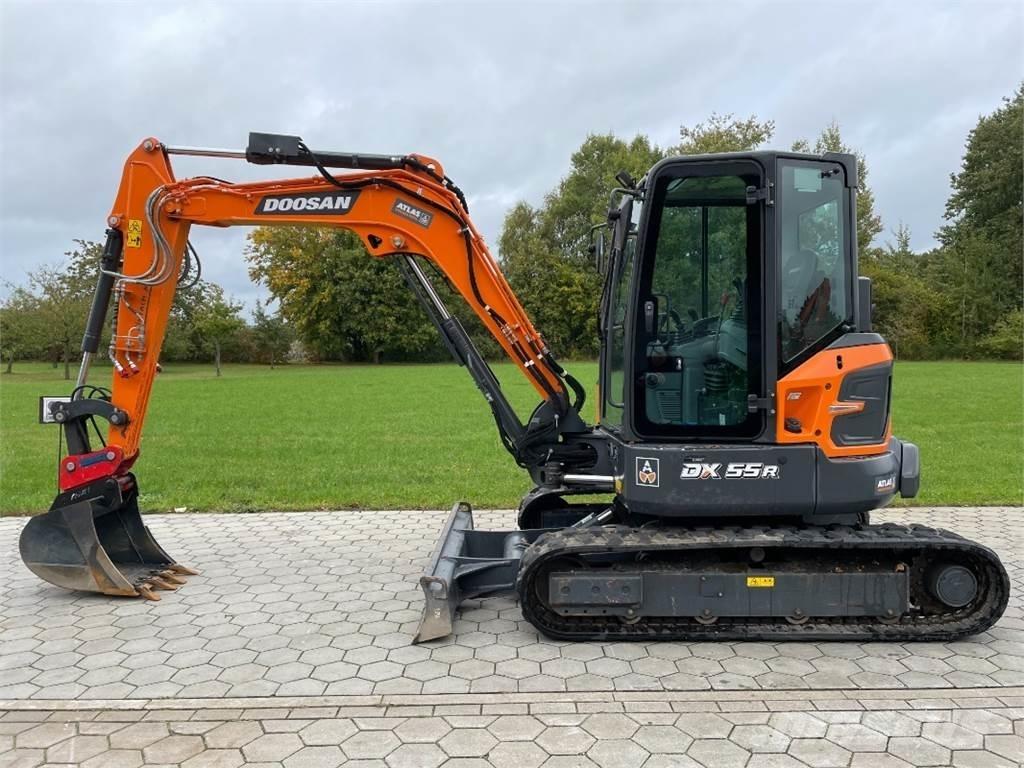 Doosan DX55R-7 Mini pelle < 7t