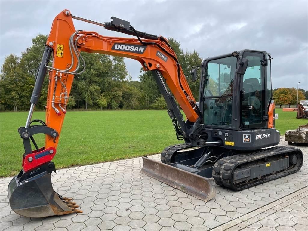 Doosan DX55R-7 Mini pelle < 7t